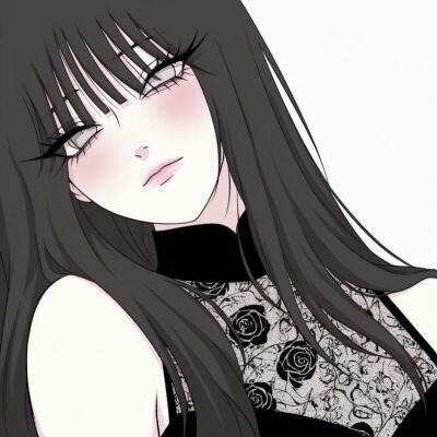 来源：Pin
编辑：图片是ai
动漫女头Δ