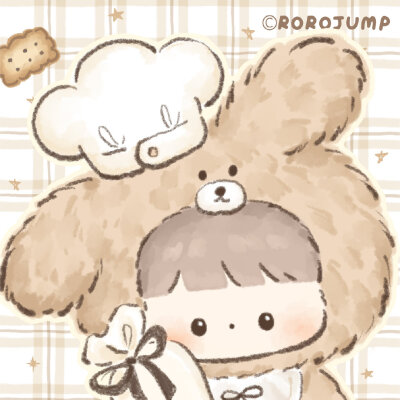 圆圆的小熊饼干