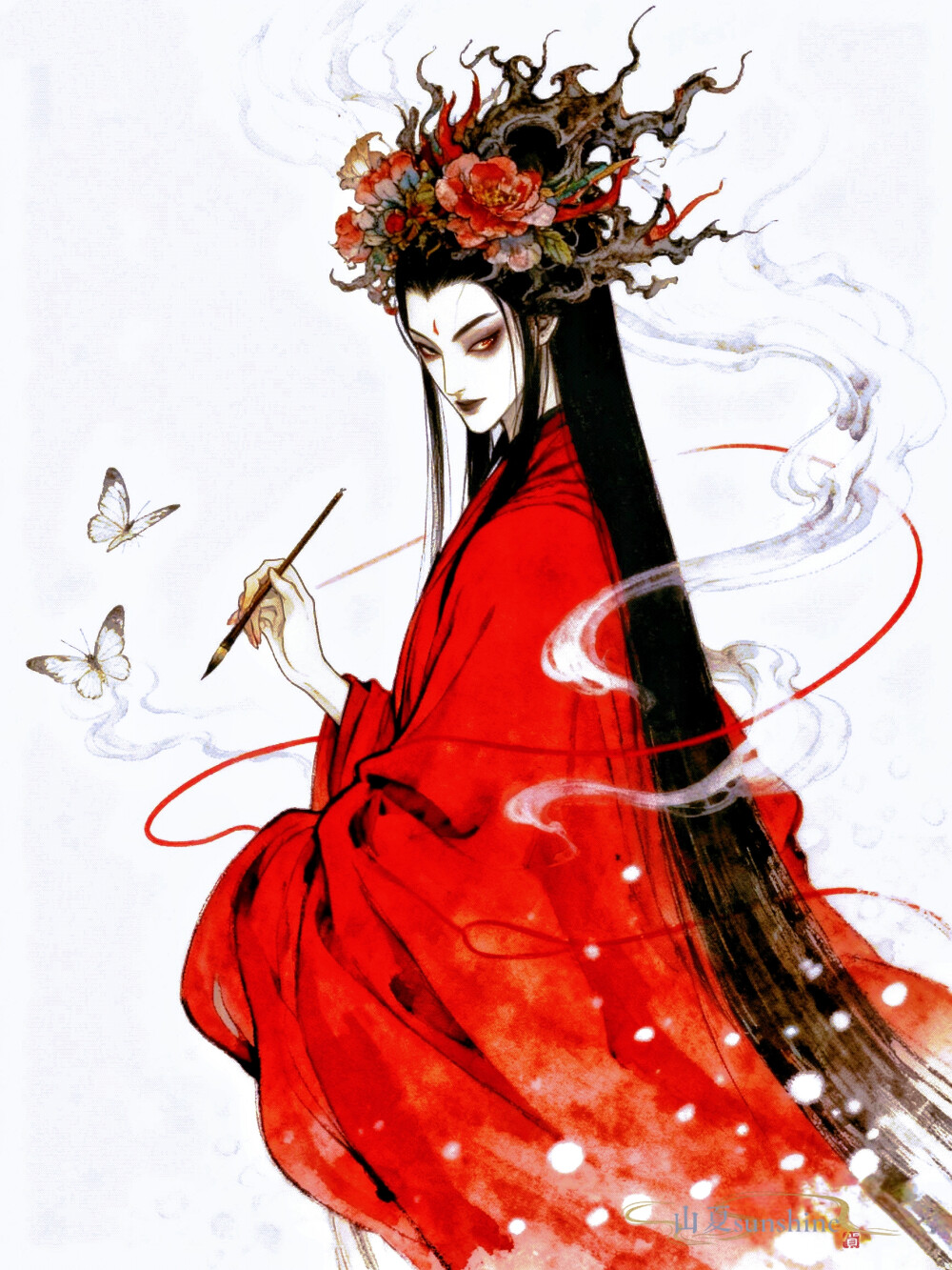 我提笔不为离愁，只为你转身回眸#创作人计划#国风大典#以史为鉴