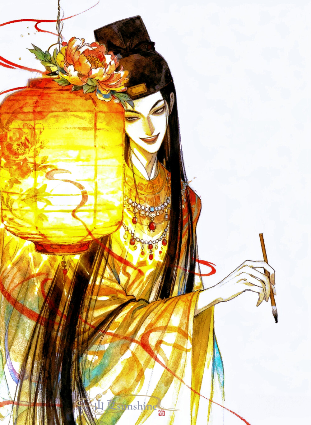 我提笔不为离愁，只为你转身回眸#创作人计划#国风大典#以史为鉴