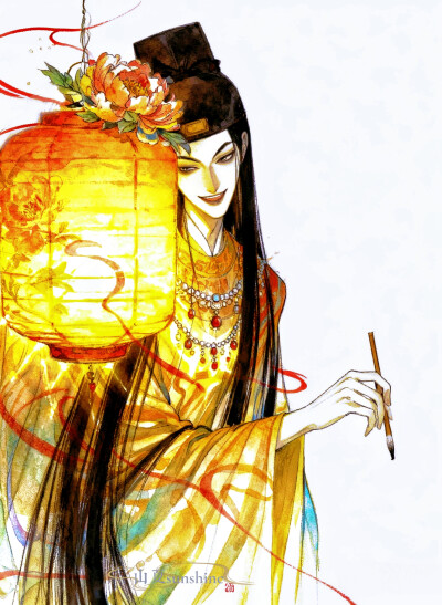 我提笔不为离愁，只为你转身回眸#创作人计划#国风大典#以史为鉴