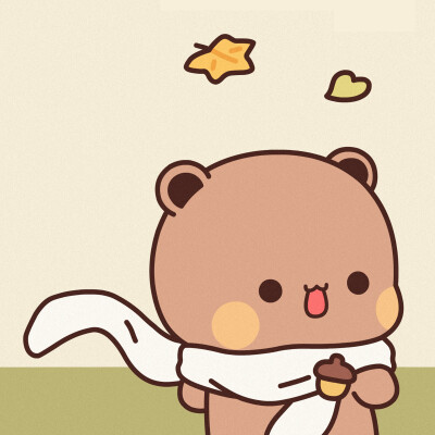 #情侣头像
#一二布布
#可爱头像