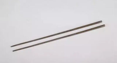 辽代 青铜竹节形六方筷子观复博物馆藏