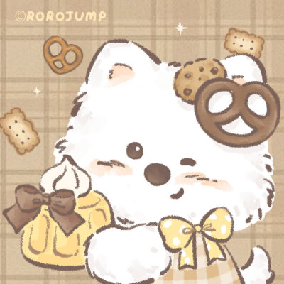 圆圆的小熊饼干