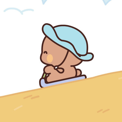 #情侣头像
#一二布布
#可爱头像