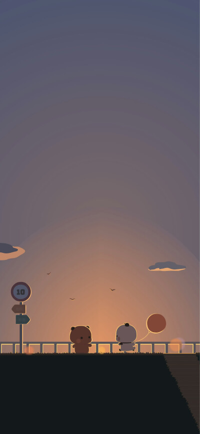 #一二布布
#情侣壁纸
#可爱壁纸