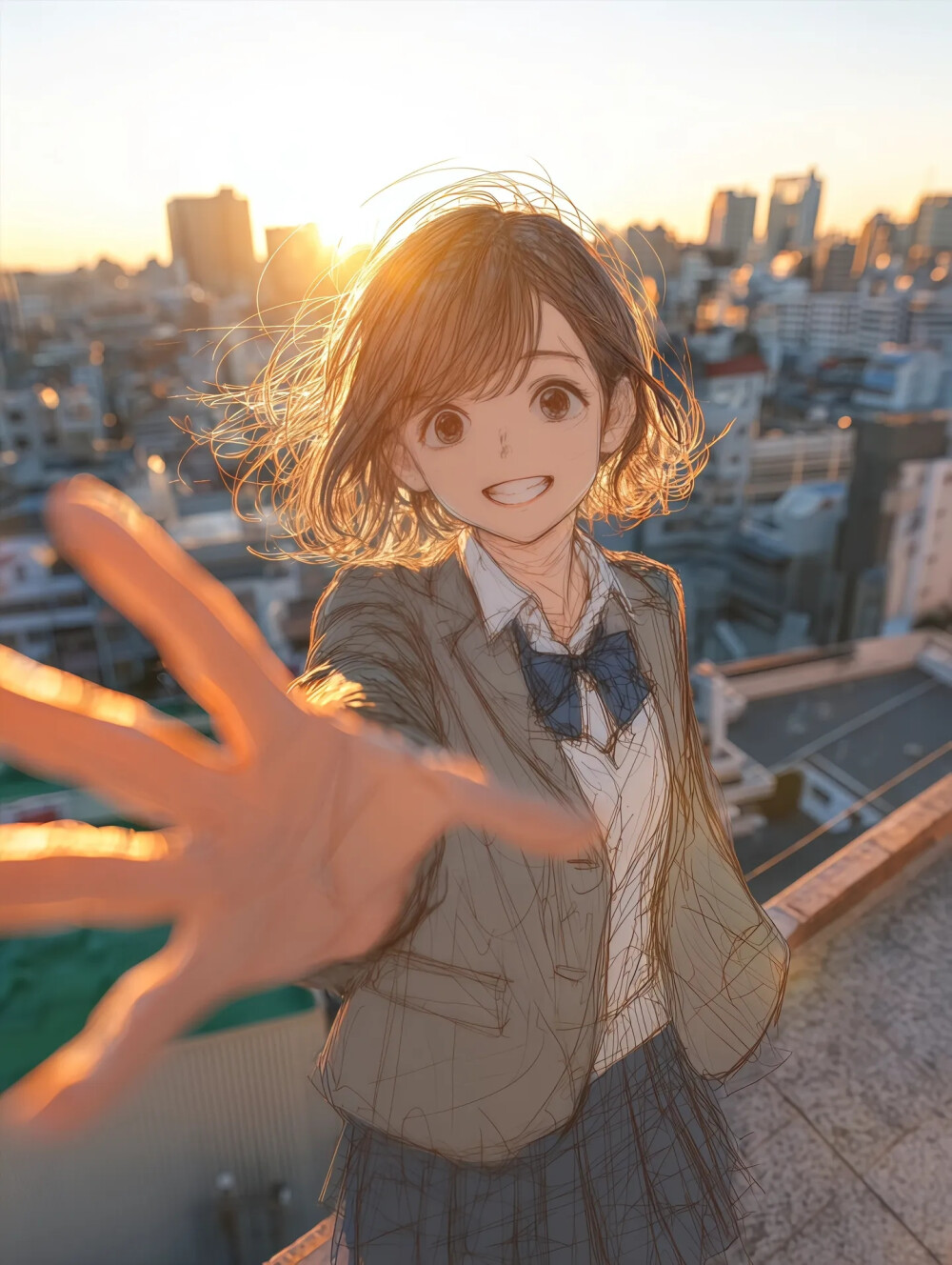 初鹤壁纸库，初鹤壁纸精选二次元，不负神明动漫壁纸，高清二次元壁纸，初鹤壁纸库精选。