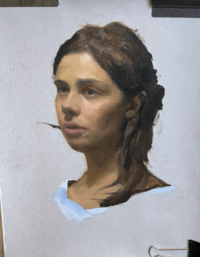 萨姆·克莱登是英国当代写实肖像与风景画家。他的艺术结合了19世纪现实主义、自然主义、文艺复兴与巴洛克风格，并融入印象派对光线与色彩的探索。克莱登强调“自然、光线、氛围与色彩设计”的力量，以油画捕捉人物与…