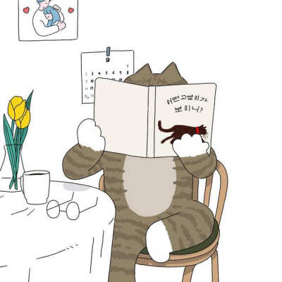 猫咪插画By_catdabng
