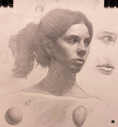 萨姆·克莱登是英国当代写实肖像与风景画家。他的艺术结合了19世纪现实主义、自然主义、文艺复兴与巴洛克风格，并融入印象派对光线与色彩的探索。克莱登强调“自然、光线、氛围与色彩设计”的力量，以油画捕捉人物与…