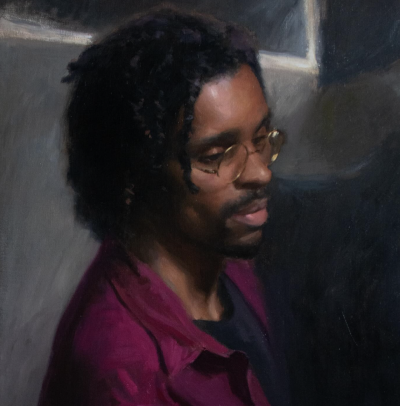 萨姆·克莱登是英国当代写实肖像与风景画家。他的艺术结合了19世纪现实主义、自然主义、文艺复兴与巴洛克风格，并融入印象派对光线与色彩的探索。克莱登强调“自然、光线、氛围与色彩设计”的力量，以油画捕捉人物与…