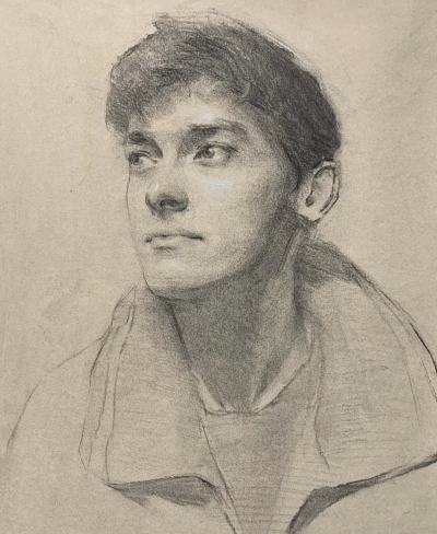 萨姆·克莱登是英国当代写实肖像与风景画家。他的艺术结合了19世纪现实主义、自然主义、文艺复兴与巴洛克风格，并融入印象派对光线与色彩的探索。克莱登强调“自然、光线、氛围与色彩设计”的力量，以油画捕捉人物与…