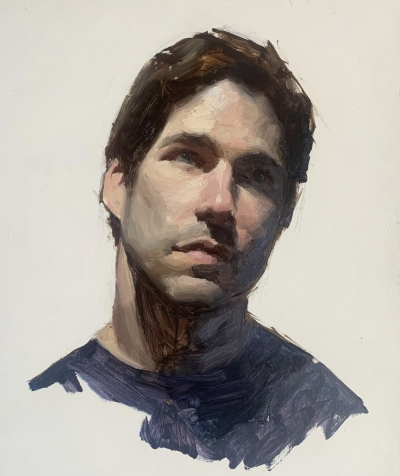 萨姆·克莱登是英国当代写实肖像与风景画家。他的艺术结合了19世纪现实主义、自然主义、文艺复兴与巴洛克风格，并融入印象派对光线与色彩的探索。克莱登强调“自然、光线、氛围与色彩设计”的力量，以油画捕捉人物与…