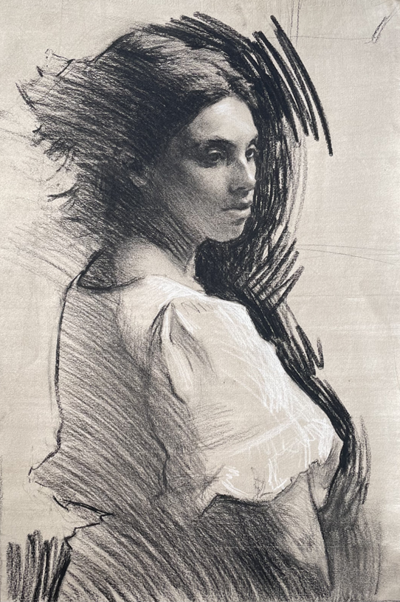 萨姆·克莱登是英国当代写实肖像与风景画家。他的艺术结合了19世纪现实主义、自然主义、文艺复兴与巴洛克风格，并融入印象派对光线与色彩的探索。克莱登强调“自然、光线、氛围与色彩设计”的力量，以油画捕捉人物与…