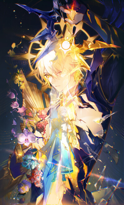 白厄 卡厄斯兰那 崩坏星穹铁道
画师未知（部分来源白厄pv评论区）