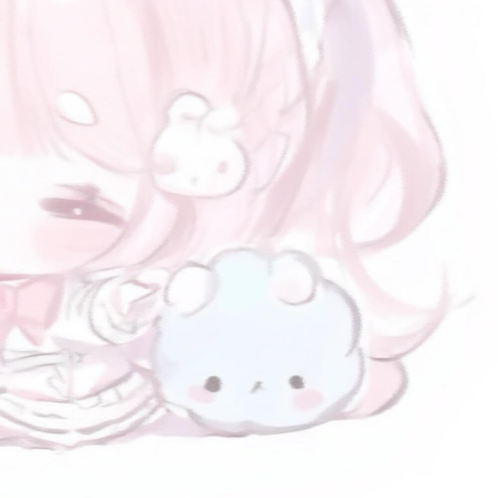 动漫情头边角料 xhs小桃