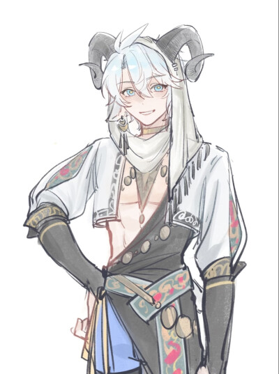 白厄 卡厄斯兰那
崩坏星穹铁道 画师未知
