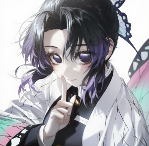 动漫女头 蝴蝶忍 桔梗