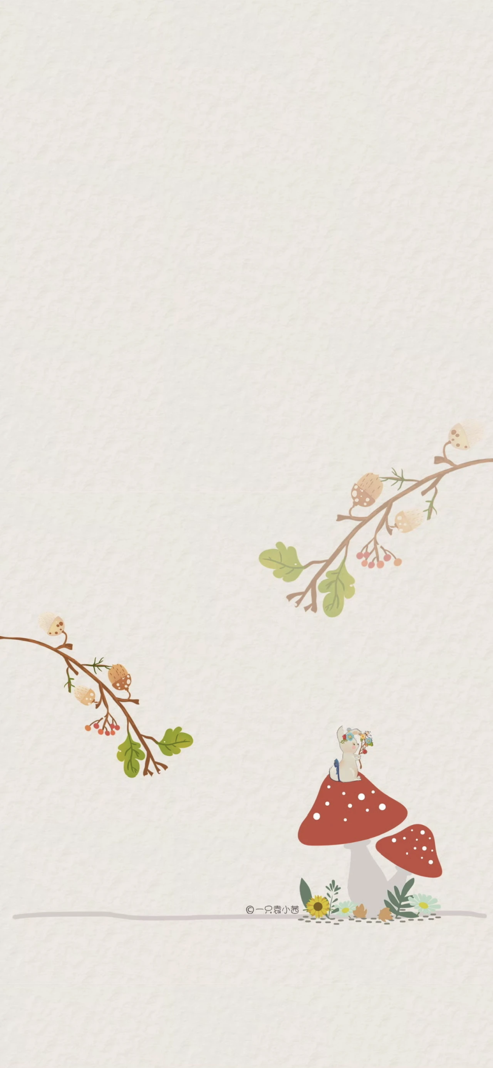插画壁纸套图