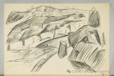 爱德华·蒙克(Edvard Munch)——Sketchbook-速写本（1912-1914）