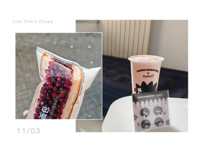 11.3 面包 百香果汁