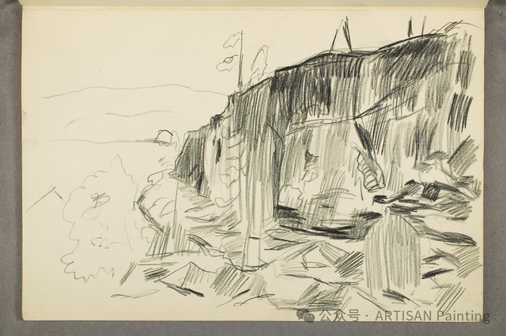 爱德华·蒙克(Edvard Munch)——Sketchbook-速写本（1912-1914）