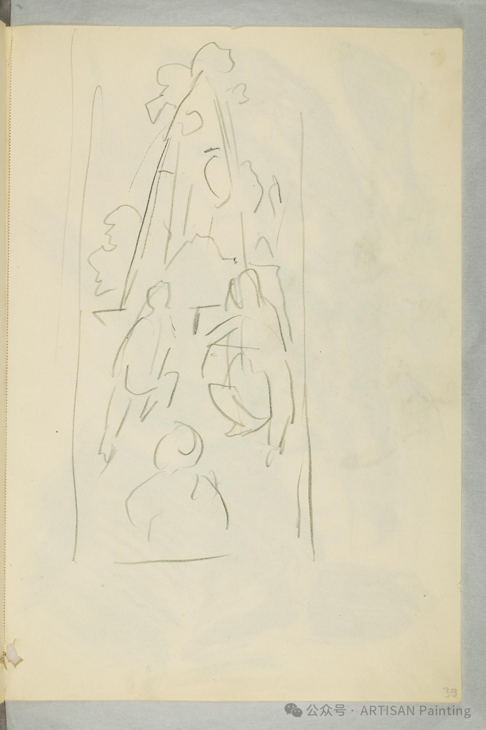 爱德华·蒙克(Edvard Munch)——Sketchbook-速写本（1912-1914）