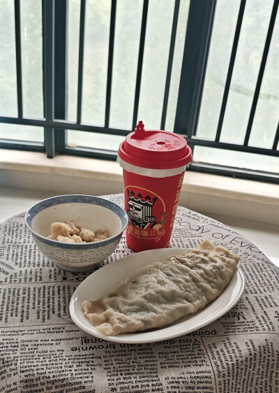 10.21 红豆沙椰乳茶 菜蟒 鸡米花