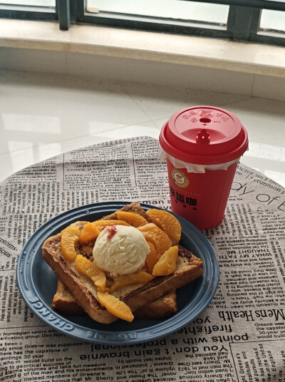 10.23 热可可 法式吐司