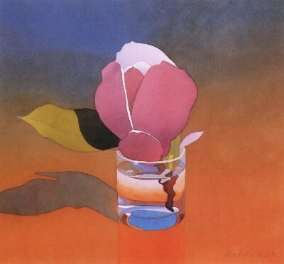 美国艺术家Mark Adams（1925-2006）于1985年出版的静物画集《Mark Adams》