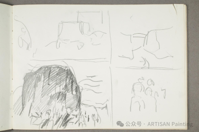 爱德华·蒙克(Edvard Munch)——Sketchbook-速写本Ⅰ（1912-1915）