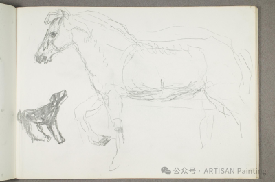 爱德华·蒙克(Edvard Munch)——Sketchbook-速写本Ⅰ（1912-1915）
