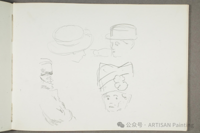 爱德华·蒙克(Edvard Munch)——Sketchbook-速写本Ⅰ（1912-1915）