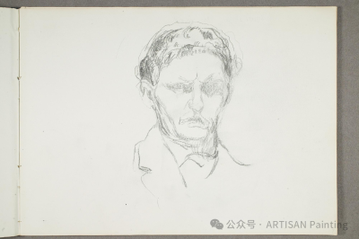 爱德华·蒙克(Edvard Munch)——Sketchbook-速写本Ⅰ（1912-1915）