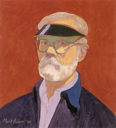 美国艺术家Mark Adams（1925-2006）于1985年出版的静物画集《Mark Adams》