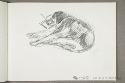 爱德华·蒙克(Edvard Munch)——Sketchbook-速写本Ⅰ（1912-1915）