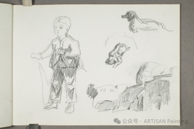 爱德华·蒙克(Edvard Munch)——Sketchbook-速写本Ⅰ（1912-1915）