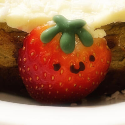 萌萌的食物饮品口牙