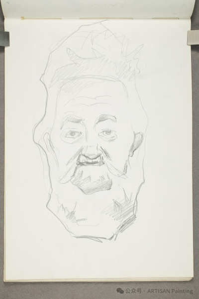 爱德华·蒙克(Edvard Munch)——Sketchbook-速写本Ⅰ（1912-1915）