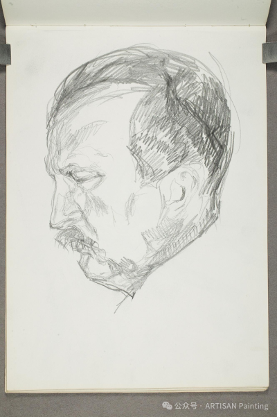 爱德华·蒙克(Edvard Munch)——Sketchbook-速写本Ⅰ（1912-1915）