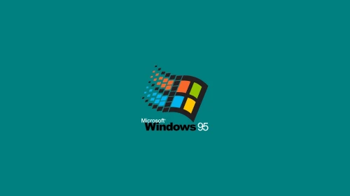 Windows 95 复古 图标 蓝色 2K