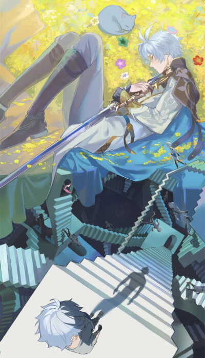 白厄 卡厄斯兰那 画师未知
来源白厄pv评论区 崩坏星穹铁道