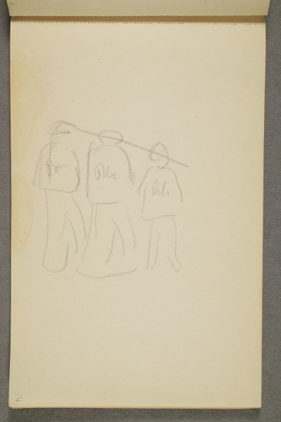 爱德华·蒙克(Edvard Munch)——Sketchbook-速写本Ⅱ（1914）