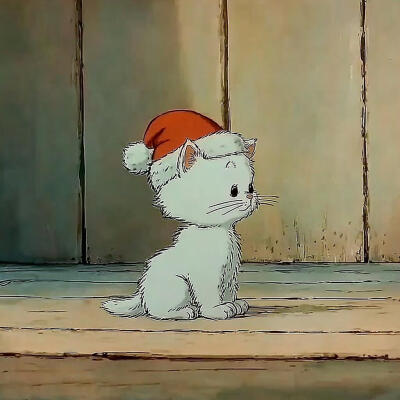 小动物的圣诞头像 ​​​