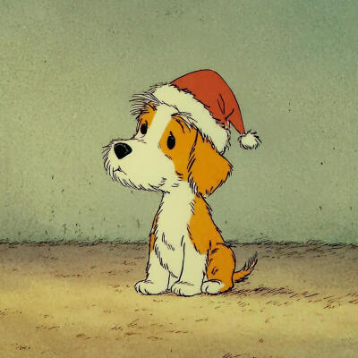 小动物的圣诞头像 ​​​