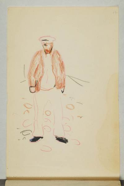 爱德华·蒙克(Edvard Munch)——Sketchbook-速写本Ⅱ（1914）