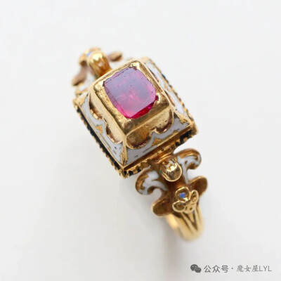 约1580-1620年 文艺复兴晚期红宝石戒指