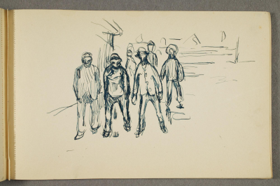 
爱德华·蒙克(Edvard Munch)——Sketchbook-速写本Ⅱ（1914）