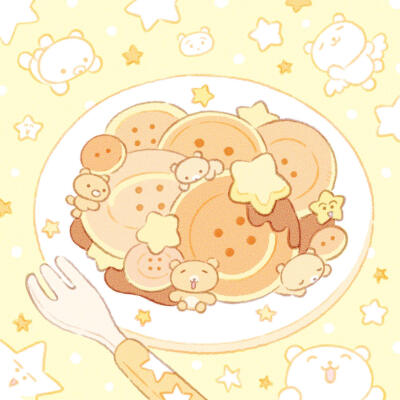 可爱萌物背景图插画
twi（X）©️：summernight_12_