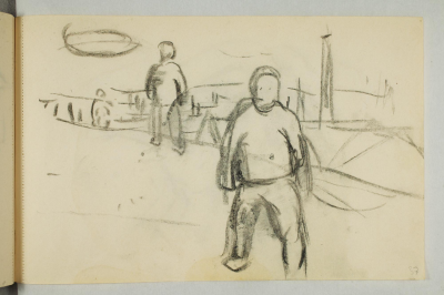 爱德华·蒙克(Edvard Munch)——Sketchbook-速写本Ⅱ（1914）